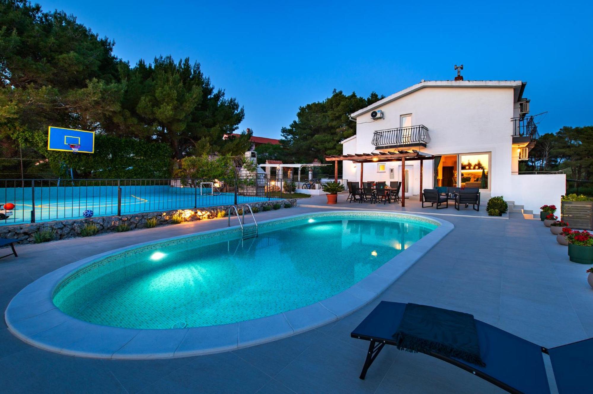 Villa Plenca - Heated Pool ! Šibenik Екстериор снимка